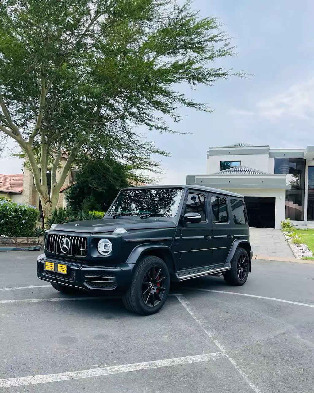QuickRide Africa &mdash; Mercedes-Benz G-Class executive SUV in Johannesburg